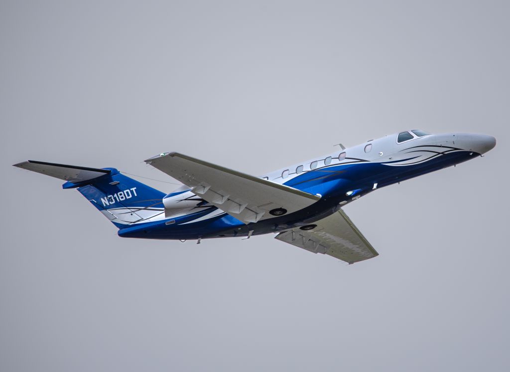 Cessna Citation CJ4 (N318DT) - CJ4 rocking outta KBZN May 16,2022