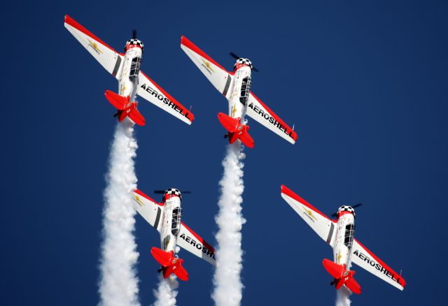 North American T-6 Texan — - Wings Over Houston 2016 - Aeroshell Aerobatic Team