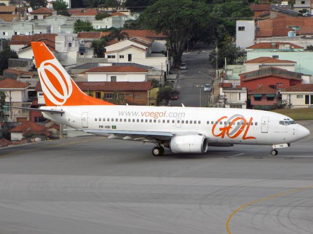 Boeing 737-800 (PR-VIB) - Boeing 737-73V (CN 30246/1064) Gol - Fab: 2002 / Ex: G-EZJK - Aeroporto de Congonhas/São Paulo (CGH/SBSP) , Brazil