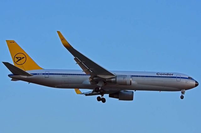 BOEING 767-300 (D-ABUM) - Condor Boeing 767-31BER D-ABUM at Phoenix Sky Harbor on July 23, 2018.