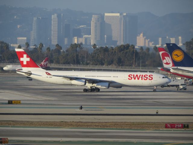 Airbus A340-300 (HB-JMM) - 10/21/14