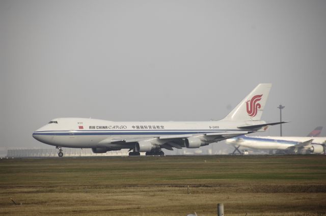 Boeing 747-400 (B-2409) - Departure at NRT  Airport Runway 34L on 2011/11/23