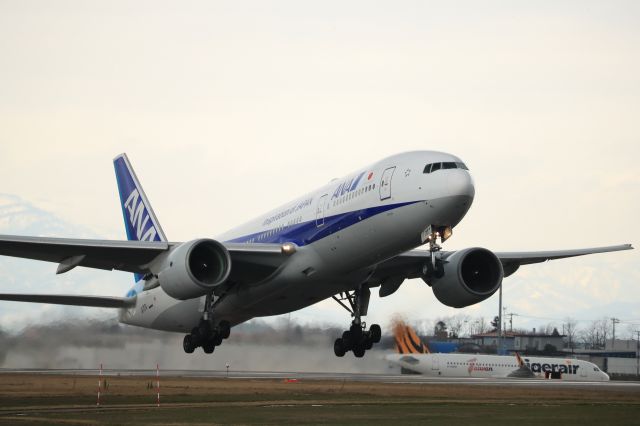 Boeing 777-200 (JA707A) - January 8th 2017:HKD-HND.