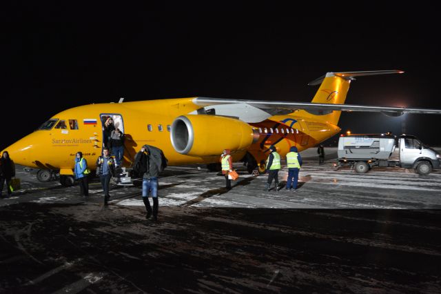 Antonov An-148 (RA-61703) - Прилетевший вовремя рейс Москва-Пенза 17ю12.2017