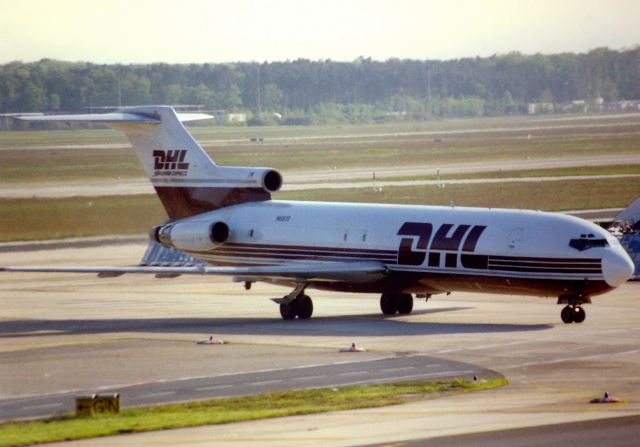 BOEING 727-200 (N6819) - rare guest in Frankfurt