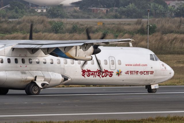 ATR ATR-72 (S2-AFU) - 25th Dec., 2015