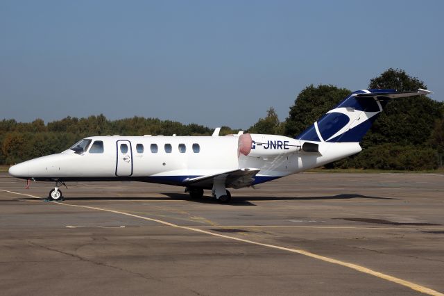 Cessna Citation CJ2+ (G-JNRE) - Synergy Aviation Citation CJ2 on the ramp on 21-Sep-20 one day prior to departing for EGTK as SYG1.