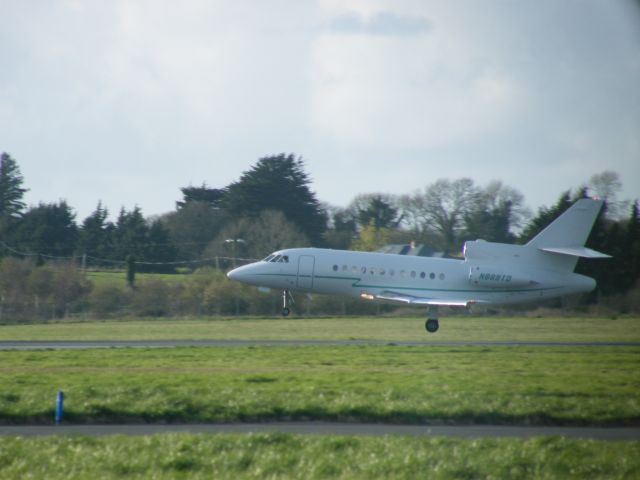 Dassault Falcon 900 (N889TD) - N889TD FALCON 900 AT SHANNON   03-04-2011 CALLSIGN WAS EJM 889  after shannon it dep to khpn