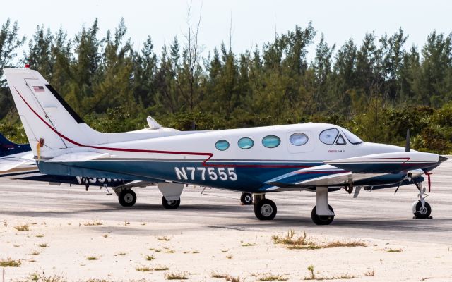 Cessna 340 (N77555) - Basic ramp photo from me (@ghcspotter)