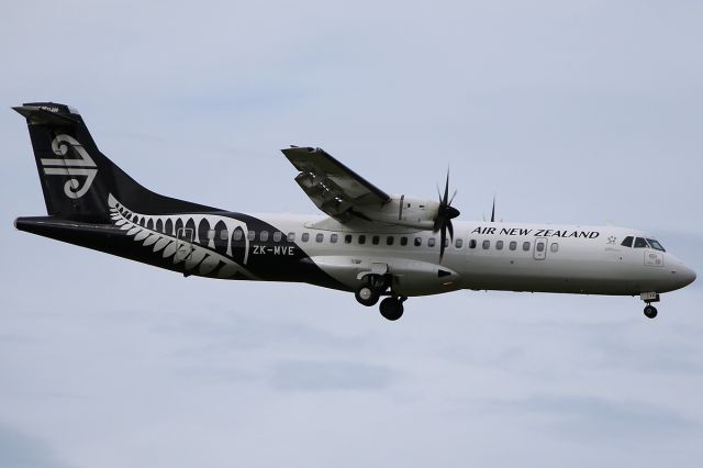 ATR ATR-72 (ZK-MVE) - on 13 August 2017