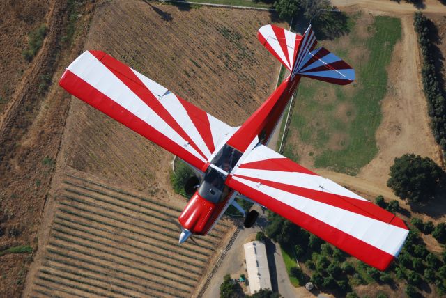 N7519F — - Breakfast flight to French Valley airport. Photo shot by Chuck Hlavac from the back seat of his brother, Matts Breezy N5150 using a camera borrowed from Waco pilot Dave Leedom. A true "team effort"!