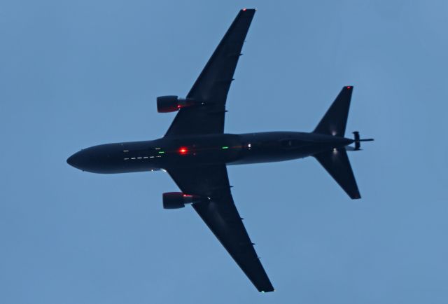 BOEING 767-200 (1846039) - The 18th Boeing KC-46A Pegasus delivered to the USAF, flying over the National Museum of the US Air Force, adjacent to Wright-Patterson AFB during the opening ceremony for the 23rd annual Air Force Marathon on 21 Sep 2019. I was surprised to see it fly after the heavy downpour that just passed over and soaked everyone.