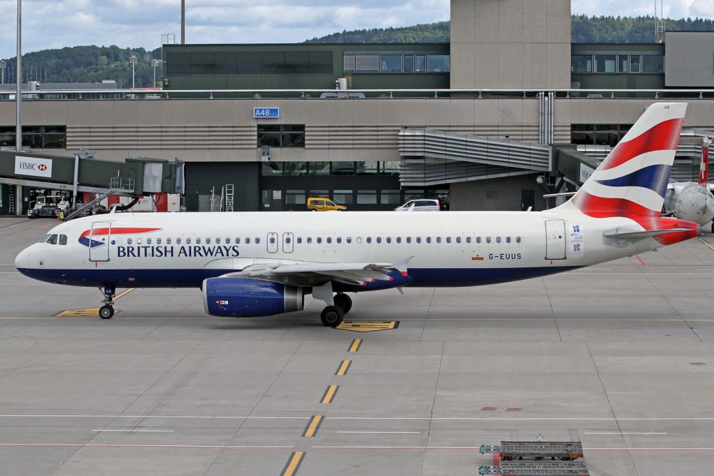 Airbus A320 (G-EUUS)