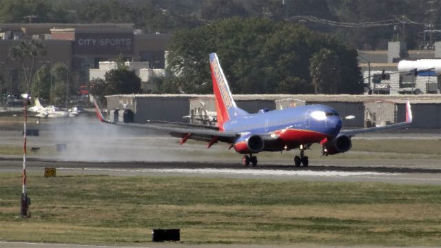 Boeing 737-700 (N767SW) - N767SW Southwest Airlines Boeing 737-700 - cn 29807 / ln 541br /First Flight * Apr 2000br /Age 15.1 Yearsbr /2015-04-29  Unknown-->San Jose (SJC) Landed 08:54