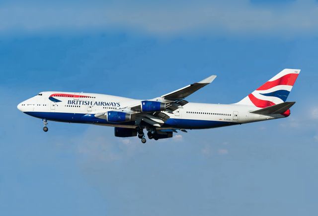 Boeing 747-200 (G-BYGD) - BRITISH AIRWAYS - BOEING 747-436 - REG G-BYGD (CN 28857) - KINGSFORD SMITH INTERNATIONAL AIRPORT NSW. AUSTRALIA - YSSY 27/9/2017