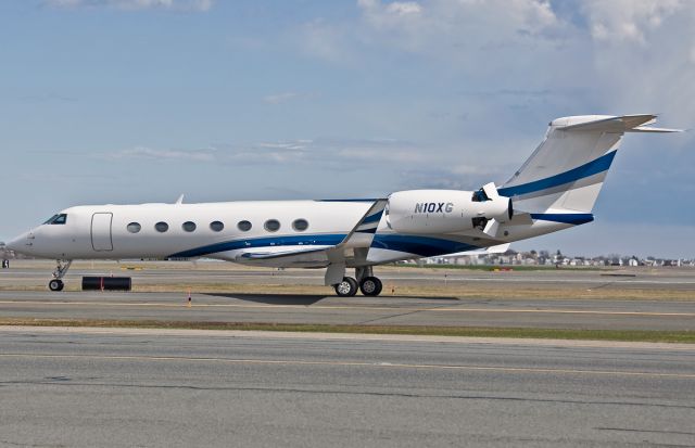 Gulfstream Aerospace Gulfstream V (N10XG) - Thrust reversers !