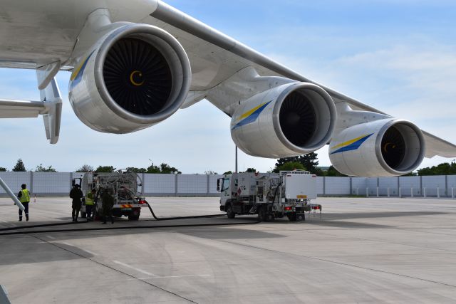 Antonov Antheus (UR-82060) - 136,500 litres of fuel uplifted at Turkmenbashi in 90 minutes.  Price?   USD22 cents per litre!!!!