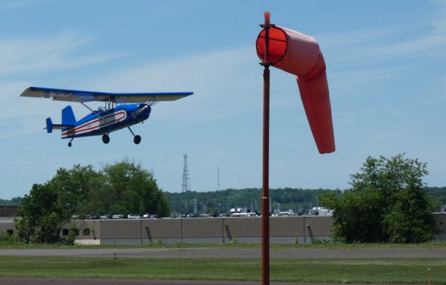 Experimental  (N106TM) - Shortly after departure is this 2011 William T. Miller Experimental TM-6 from the Spring of 2022.