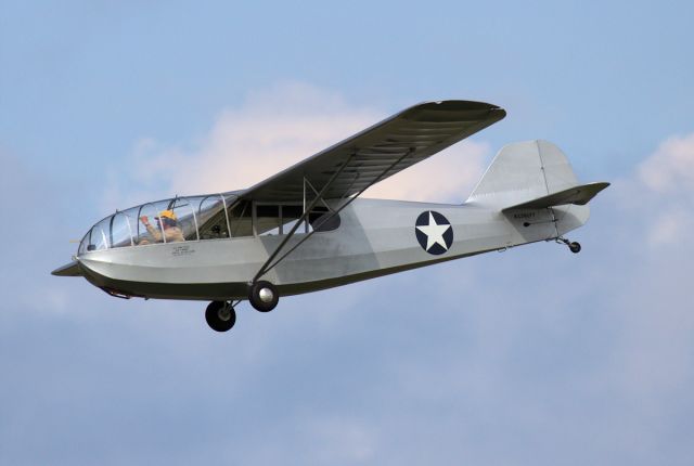 NX39177 — - Besides the TG-8, The army also used Taylorcraft TG-6s such as 43-12498 for primary glider pilot training.