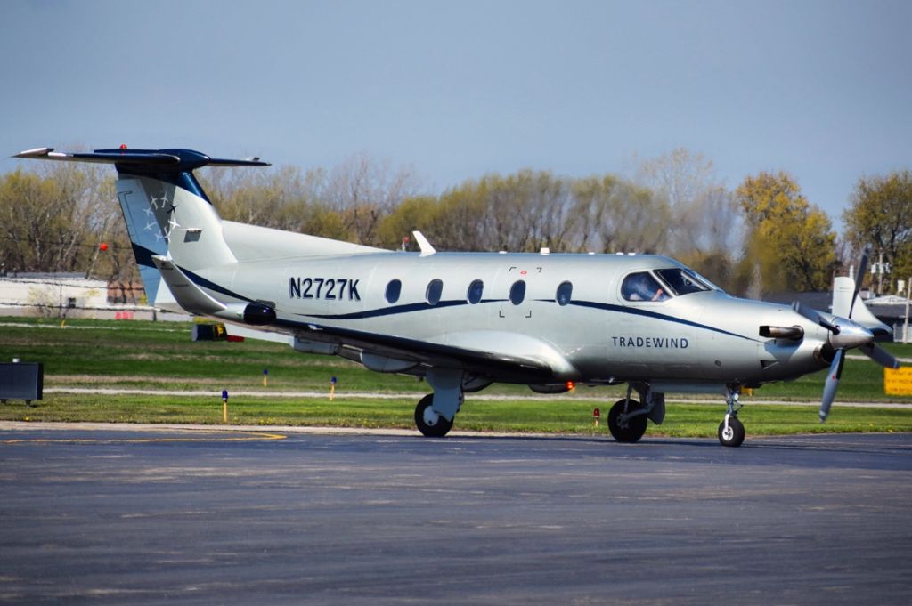 Pilatus PC-12 (N2727K) - Year: 2002br /Make: Pilatus br /Model: PC-12/45br /Opby: Tradewind Aviation br /br /Route: KHPN --> KBUF 