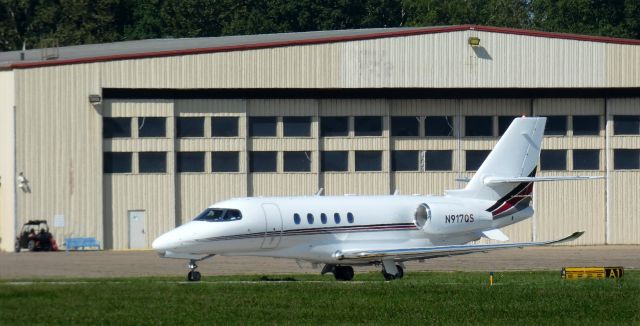 Cessna Citation Latitude (N917QS) - Taxiing for a departure is this brand new Cessna 680A Citation Latitude in the Summer of 2023.