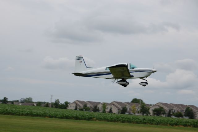 Grumman AA-5 Tiger (N28879) - Fresh air canopy open