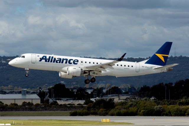 Embraer ERJ-190 (VH-UYJ) - Embraer ERJ-190 cn 19000056. Alliance VH-UYJ operated by AirNorth YPPH 11 July 2023