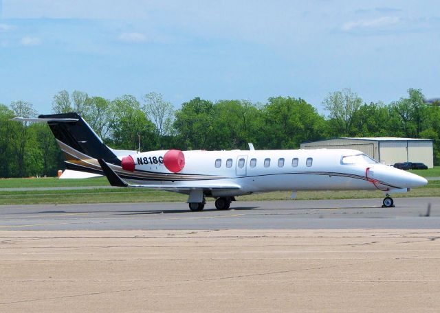 Learjet 45 (N818CH) - At Downtown Shreveport.