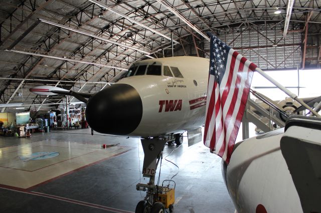 Lockheed EC-121 Constellation (N6937C) - Connie Super G at the Airline History Museum, KC Wheeler Field