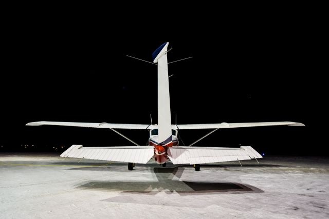 Cessna Skylane RG (C-GVBS) - Cessna Turbo Skylan RG parked at the Swan Aero Hanger in Grande Prairie, AB