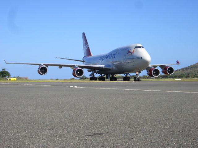 Boeing 747-400 (G-VROS) - ENLISH ROSE