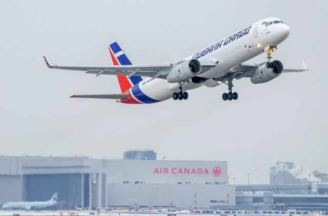 CUC1703 — - Cubana CU-C1703 Tupolev Tu-204 take off from Toronto YYZ