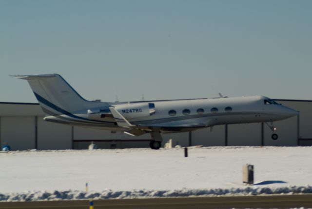 Gulfstream Aerospace Gulfstream 3 (N247RG) - Dep on R 36