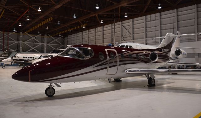 Beechcraft Beechjet (N488KL) - N488KL seen in a hangar at CLE. Please look for more photos at OPShots.net