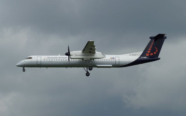 de Havilland Dash 8-400 (G-ECOI) - Operated for Brussels Airlines