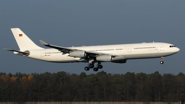 Airbus A340-300 (D-AIGZ) - Ebola Evacuation Aircraft - operated by Lufthansa - on behalf of German Government