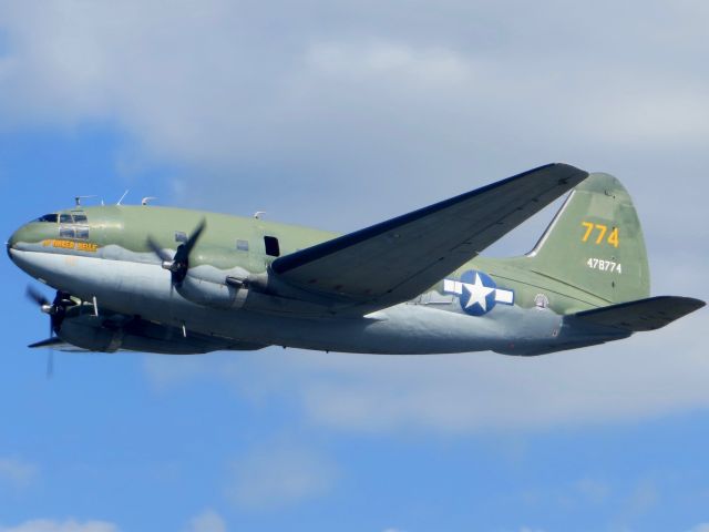 CURTISS Commando (N78774) - City Of Monroe (North Carolina) Curtiss C-46 Commando "The Tinker Belle" 9/22/13