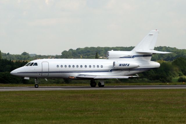 Dassault Falcon 900 (N18FX) - Bound for LFBD on 11-Jun-09.