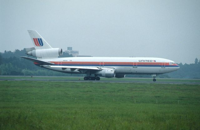 McDonnell Douglas DC-10 (N1859U) - Departure at Narita Intl Airport Rwy16 on 1989/08/20