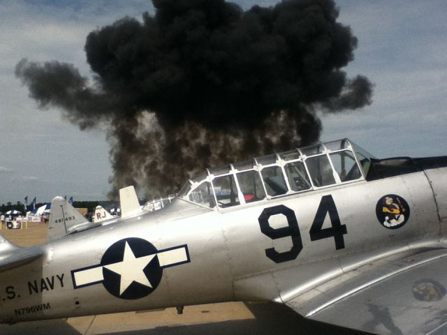 North American T-6 Texan (N796WM) - 2012 NAS Oceana Air Show - NAS Oceana, Virginia Beach, VA 