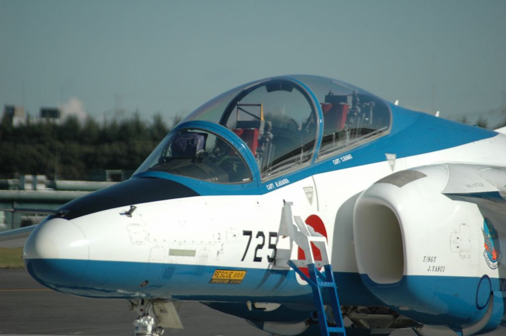 KAWASAKI T-4 (46-5725) - 03.Nov.2009  Japan Air Self-Defense Force Iruma air base Air-festival !!  Blue Impulse No.4