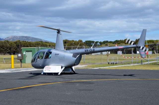 Robinson R-44 (VH-CLQ) - Robinson 44 at Flinders Island, Dec 2020