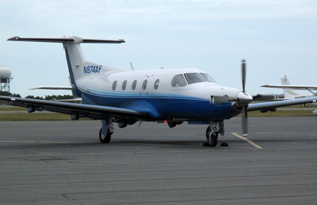 Pilatus PC-12 (N874AF)