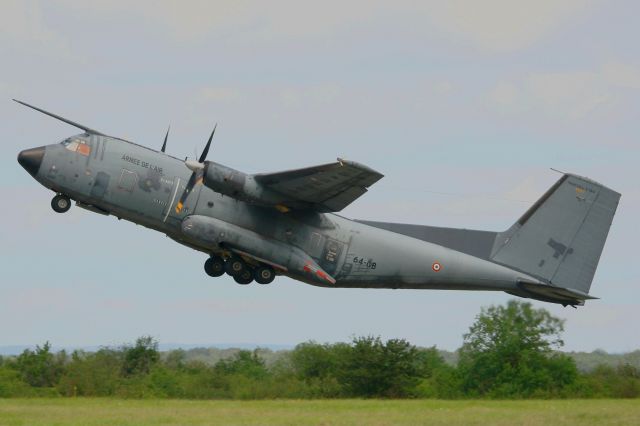 TRANSALL C-160 (N64GB) - French Air Force Transall C-160R, Avord Air Base 702 (LFOA)