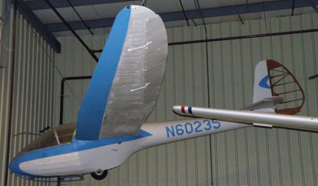 N60235 — - This Pratt-Read PR-G1 Glider (N60235) now soars permanently at the a href=http://www.aviationky.org/The Aviation Museum of Kentucky/a.... This is one of only one hundred produced during World War II by the Pratt-Read Piano Company for the U.S. Navy....