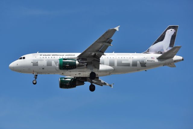 Airbus A319 (N949FR) - 23-L KIND 08-08-19