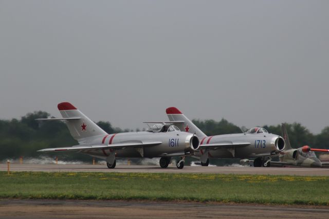 NX217SH — - Mig Show ready for departure at EAA Airventure 2019.  