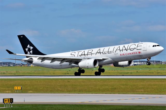 Airbus A330-300 (C-GHLM) - Air Canada (Star Alliance Livery) Airbus A330-343 arriving at YYC on July 21.