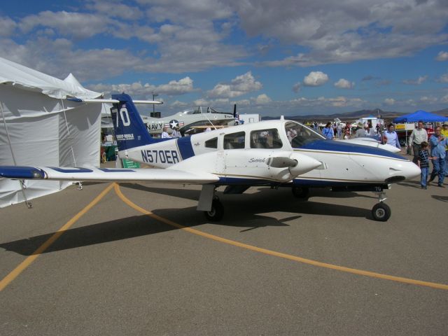 Piper PA-44 Seminole (N570ER) - On display at the Prescott Air Show