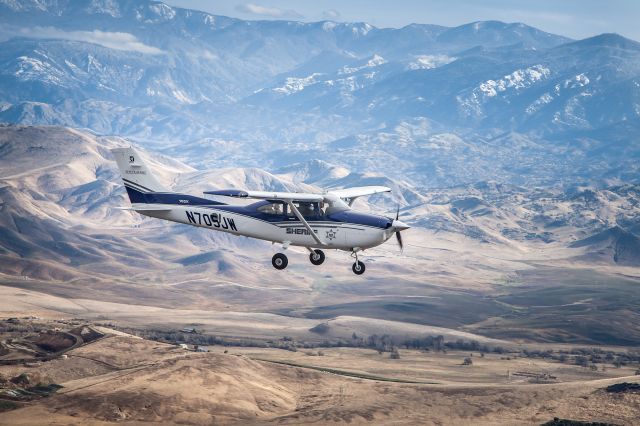 N705JW — - The Sheriff’s Cessna 182 is named Wren in honor of the first Tulare County Sheriff’s Deputy who was killed in the line of duty. Deputy John “Nick” Wren, 40, lost his life on July 5, 1889.br /br /Wren's tail numbers are 705JW for Dep. Wren's End of Watch date, July 5 and his initials, JW.